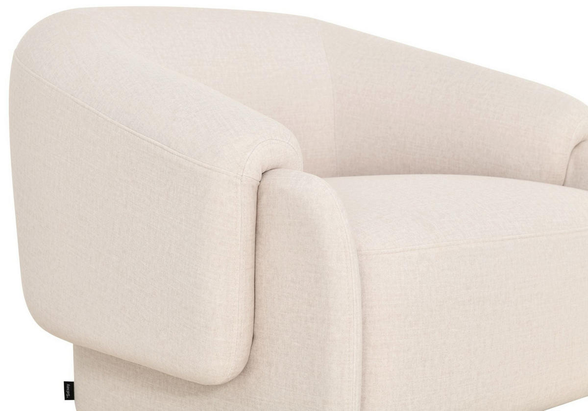 RELAXSESSEL Balisty Creme - Creme, Textil (90/71/83.5cm) - Selsey