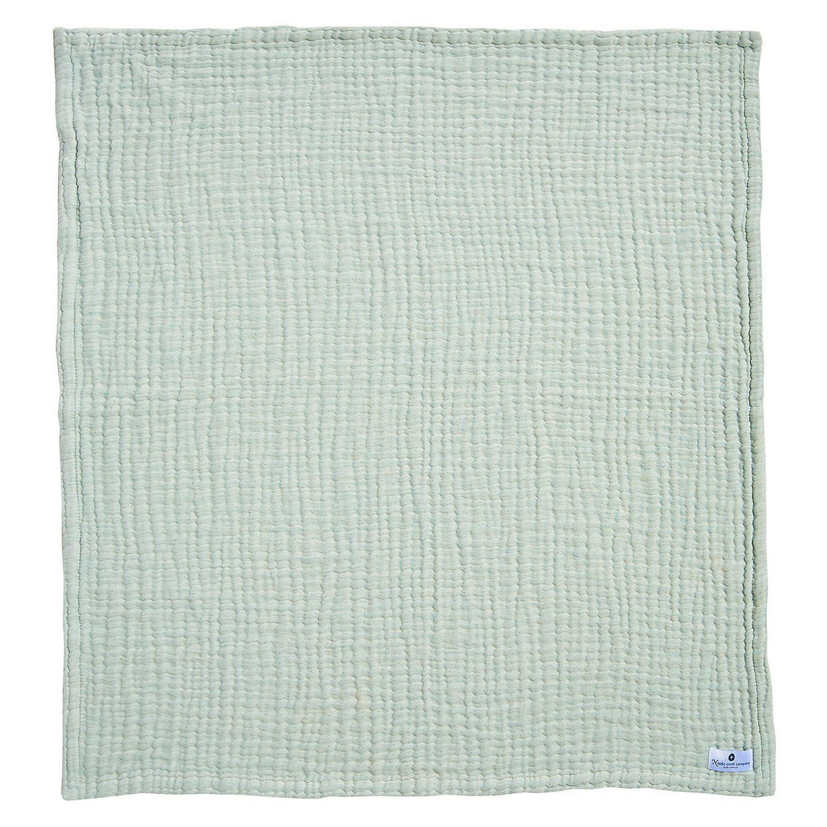 MUSSELINDECKE Mint - Mintgrün, Textil (80/80cm) - nordic coast company