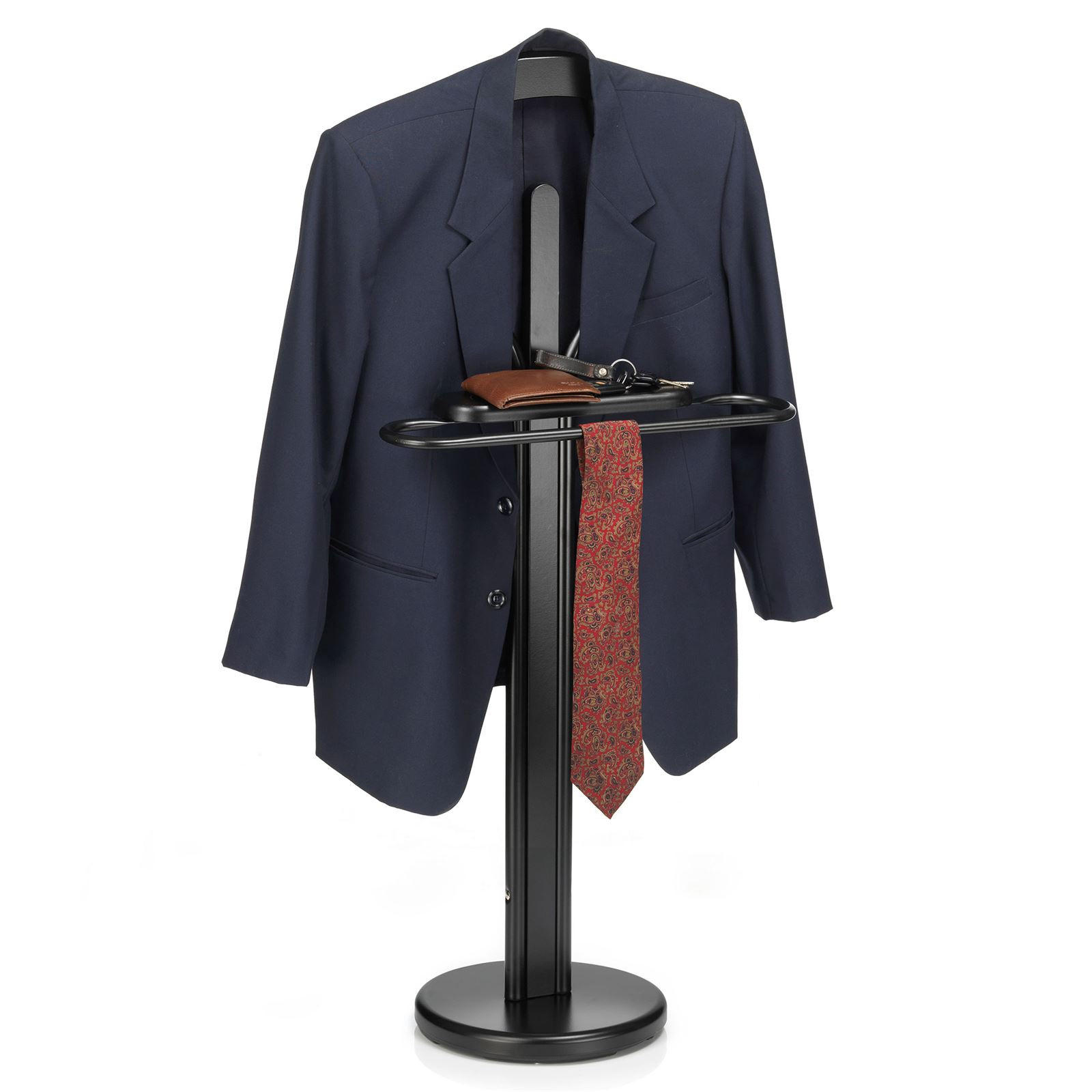 HERRENDIENER MATTEO - Schwarz, Metall (50/108/28cm) - IDIMEX