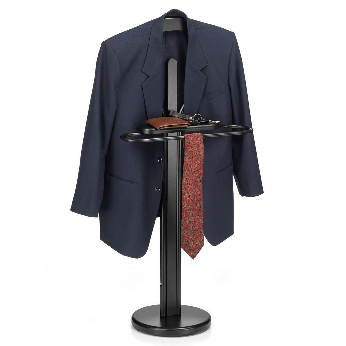 HERRENDIENER MATTEO - Schwarz, Metall (50/108/28cm) - IDIMEX