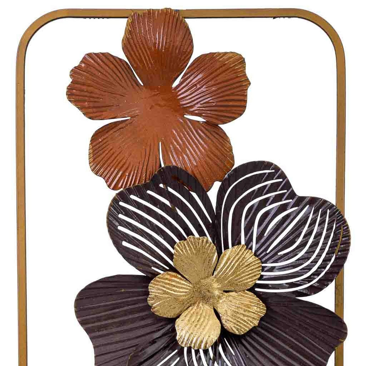 WANDDEKO-OBJEKT aus Metall, 31x90x4cm - Multicolor, Metall (31.1/4.4/89.5cm) - Wanderlust