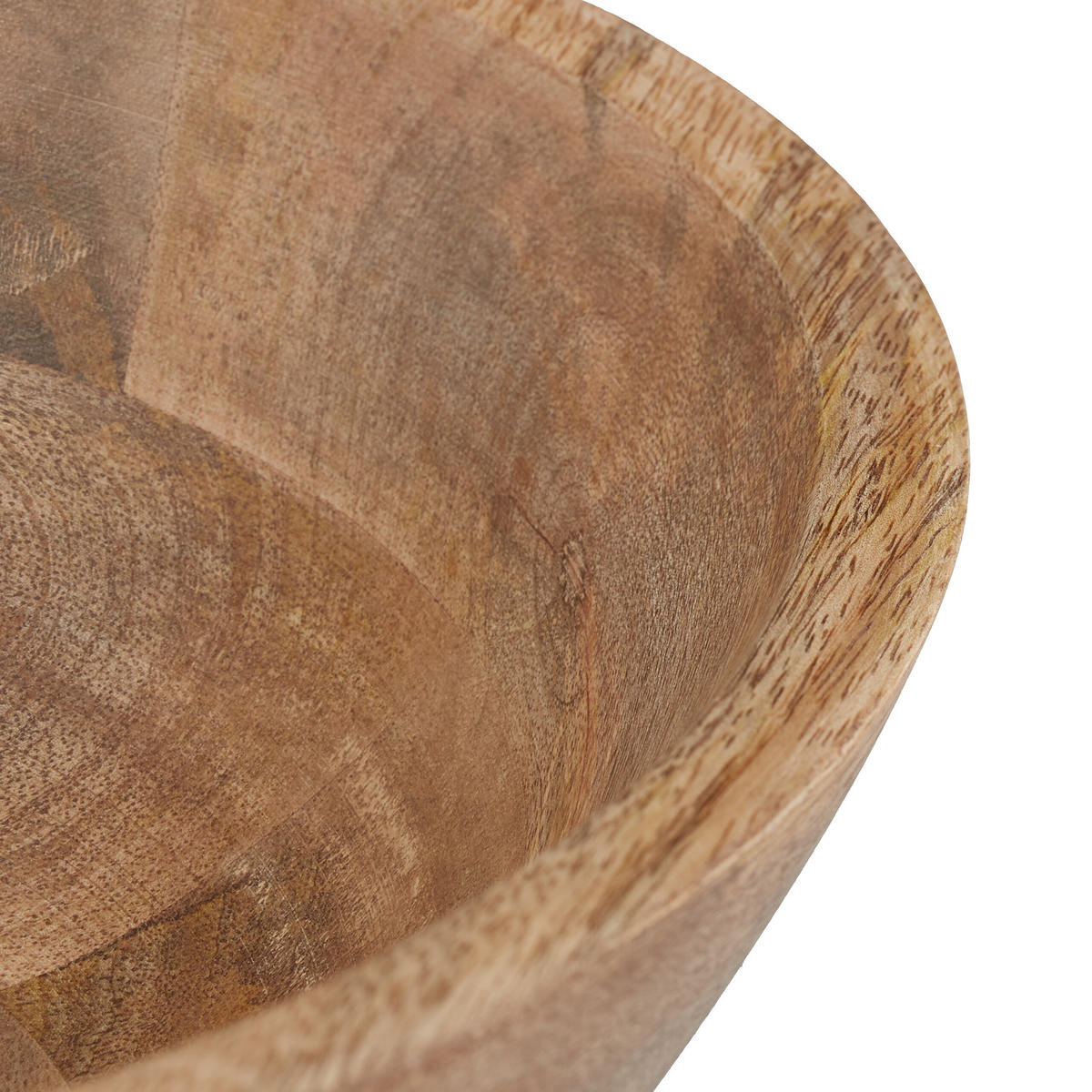 2-tlg.SALATSCHÜSSEL-SET - Braun, Holz/Kunststoff (29/29/12cm) - Relaxdays