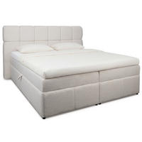 BOXBETT Mava hellbeige 180/200 cm - Beige, Textil (180/200cm) - wonello