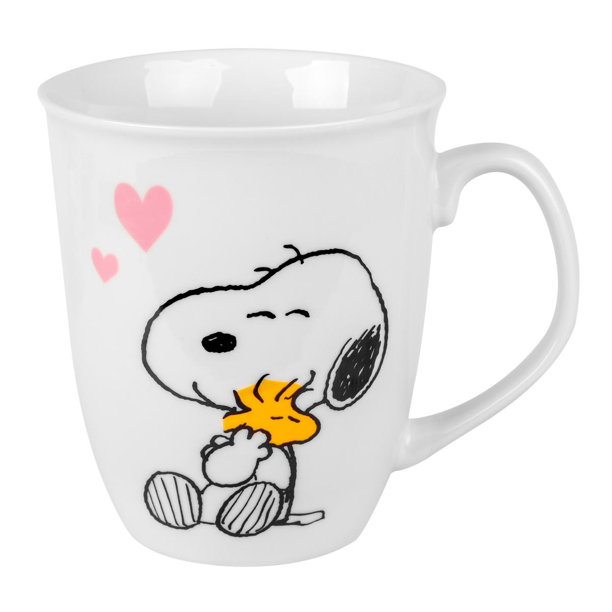 KAFFEEBECHER The Peanuts Snoopy You´re my best friend Weiß 280 ml - Weiß, Keramik (0.28L) - United Labels