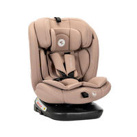 KINDERSITZ Capella 40 - 150cm beige Isofix Kopfkissen Kopfstütze verstellbar - Beige, Kunststoff (46/59/50cm) - Lorelli