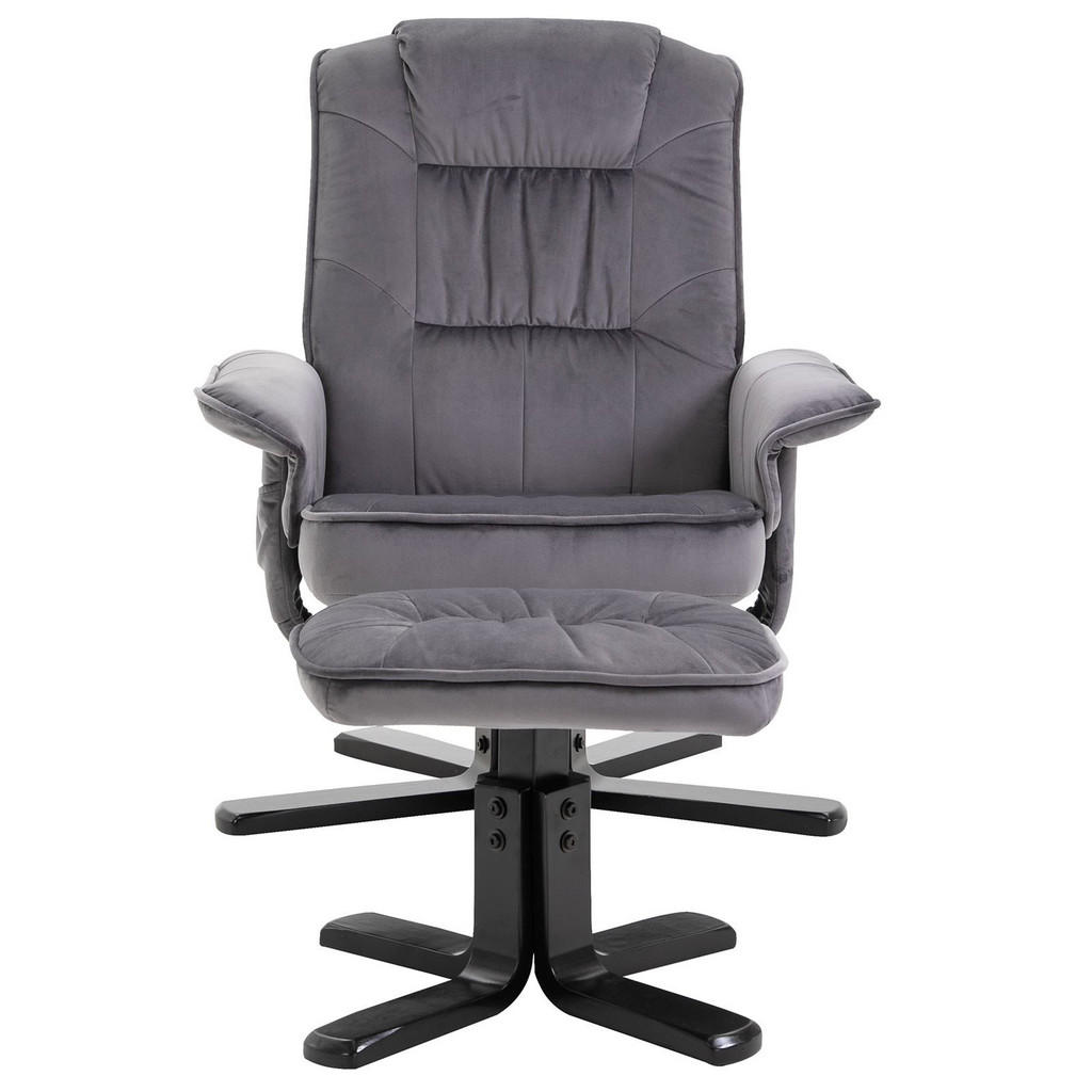 Thumbnail - Idimex Relaxsessel, Grau, Textil, Mode, 76x87x61 cm, Wohnzimmer, Sessel, Polstersessel