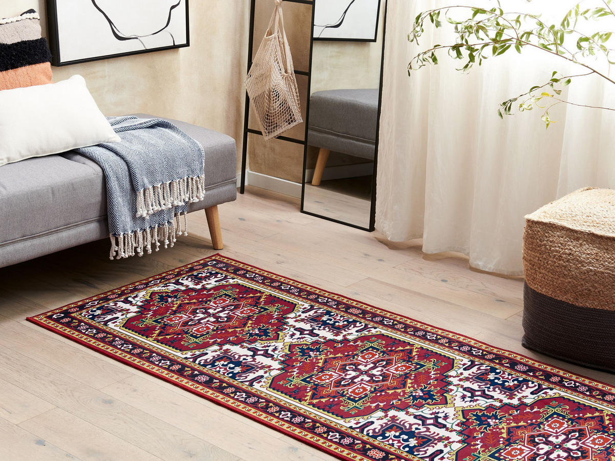TEPPICHLÄUFER Colachel 200/70 cm - Multicolor, Kunststoff (70/200cm) - Beliani