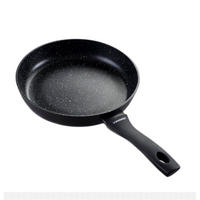 PFANNE Schwarz 45/28/6 cm TS2404 - Schwarz, Metall (28cm) - Tiross 