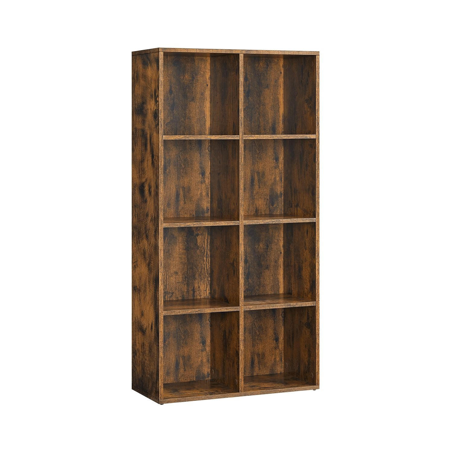 BÜCHERREGAL Abuja - Braun, Holzwerkstoff (65.5/129.5/30cm) - Hansiro