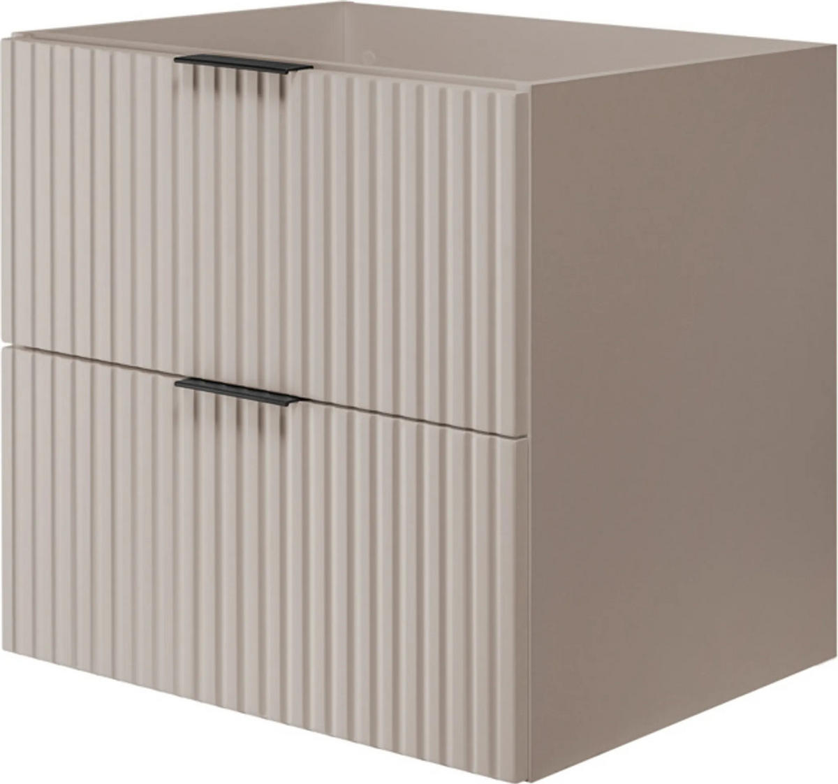 WASCHBECKUNTERSCHRANK FLOW Kaschmir matt 60/57/46 cm - Kaschmir, Holzwerkstoff/Kunststoff (60/57/46cm) - Rodan