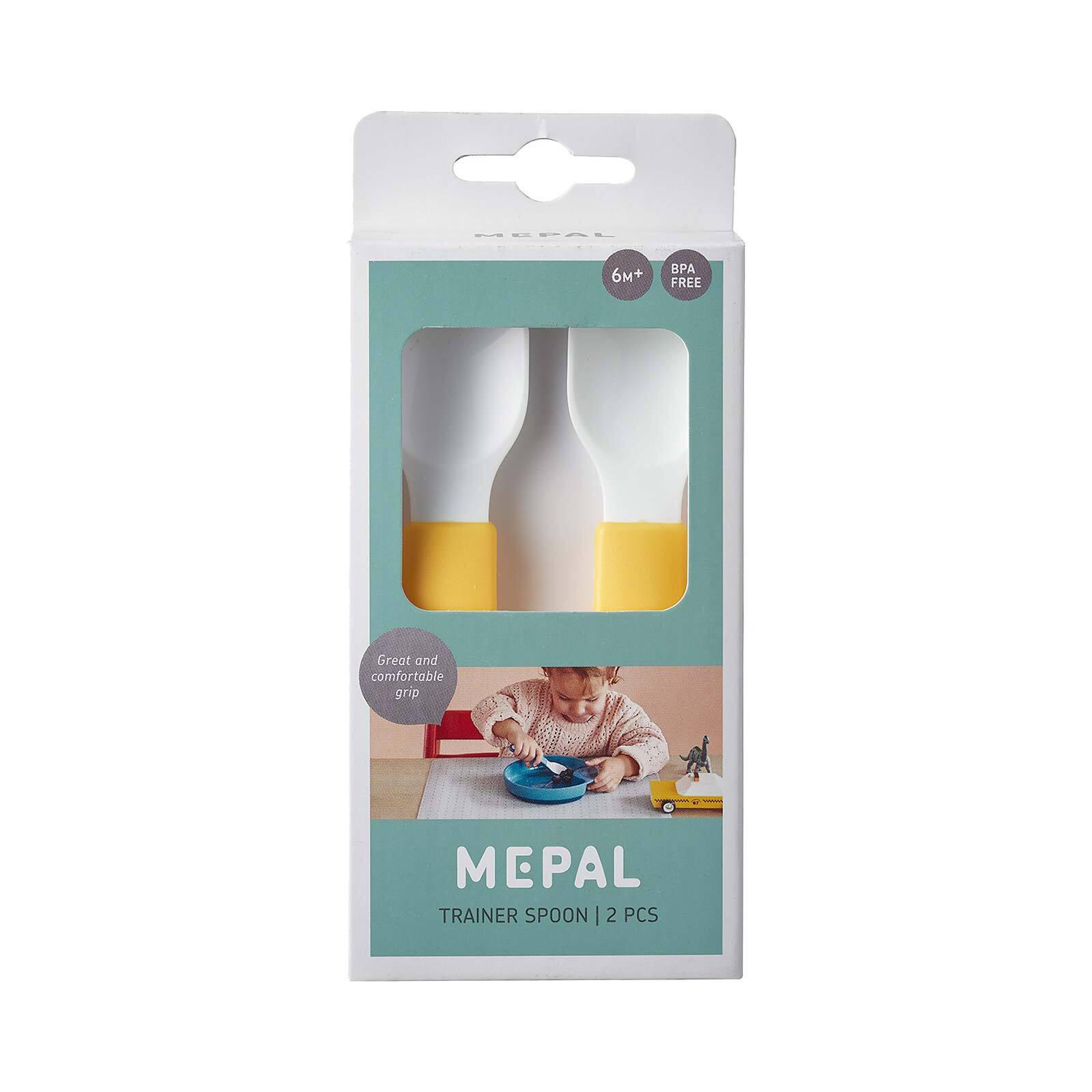 LERNLÖFFEL Mio Yellow 2er Set - Gelb, Kunststoff - Mepal