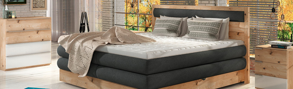 Postele boxspring