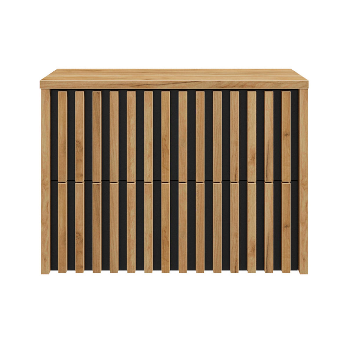 BADMÖBEL-SET 4-TLG. Lucca-107 - Braun, Holzwerkstoff (190/200/46cm) - Lomado