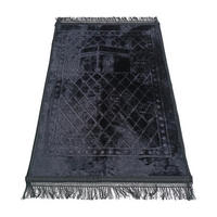 ORIENTTEPPICH Gebetsteppich Islam Seccade (Schwarz) - Schwarz, Textil (80/120cm) - Gowoll