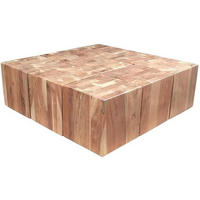 COUCHTISCH Surat - Akaziefarben, Holz (80/80/28cm) - Sedex