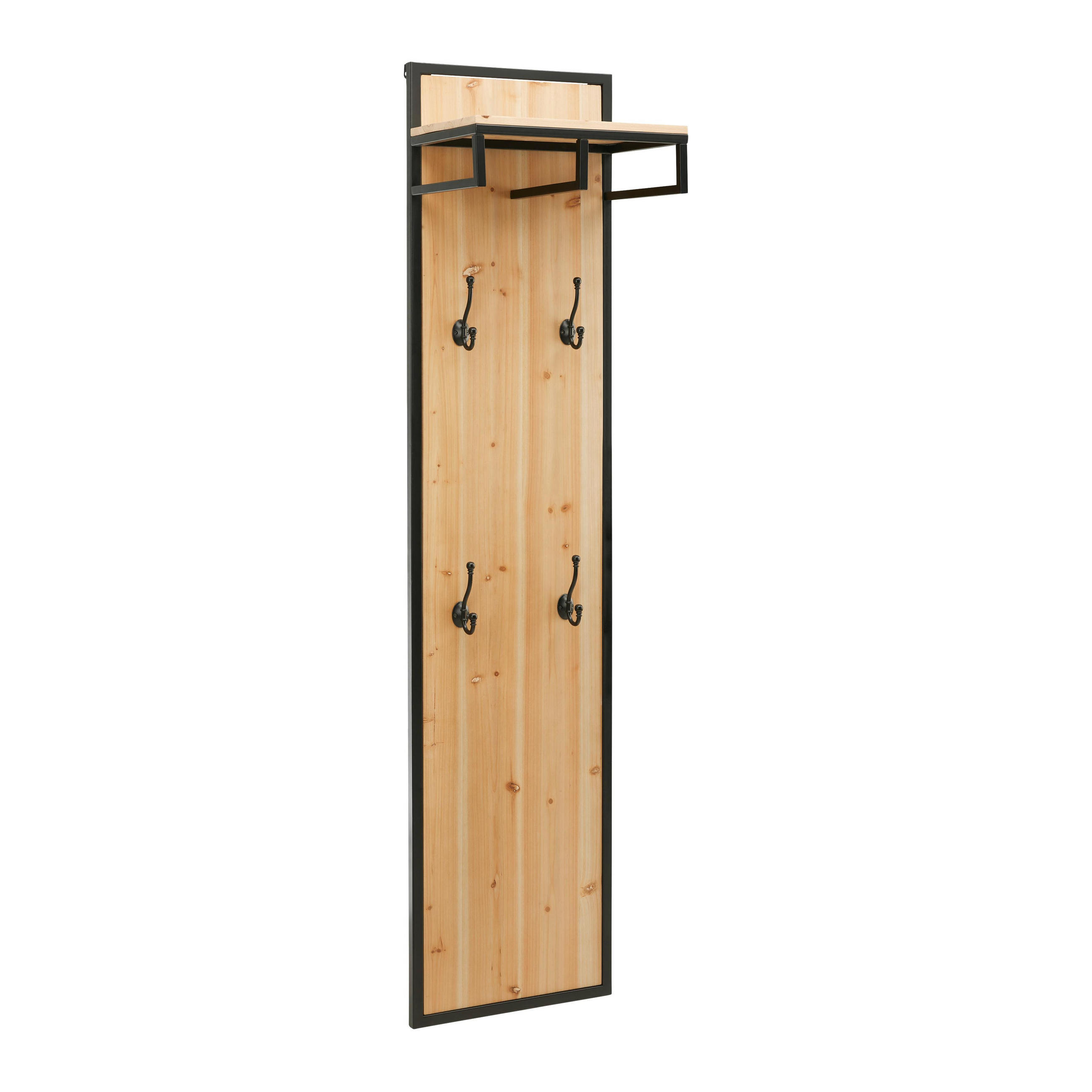 GARDEROBE Vittoria ca. 40 /170 cm Tanne massiv - Naturfarben, Holz (40/170/27cm)