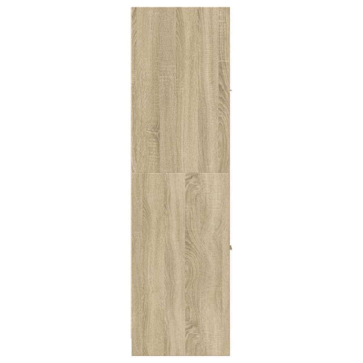 APOTHEKERSCHRANK Sonoma-Eiche 30/41/144,5 Cm Holzwerkstoff - Hellbraun, Holzwerkstoff (41/144.5/30cm) - vidaXL