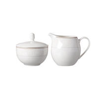 MILCH- UND ZUCKER-SET Isabella beige 2er Set - Beige, Keramik (1/1cm) - Ritzenhoff Breker