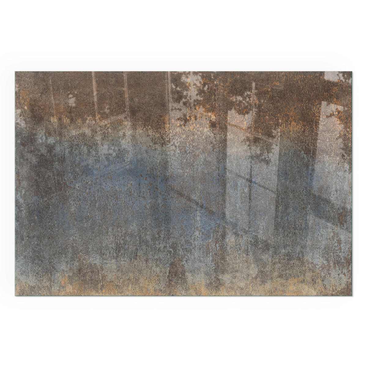 GLASPLATTE für Kamin 60x40 cm - Braun, Glas (60/40/0.4cm) - TULUP