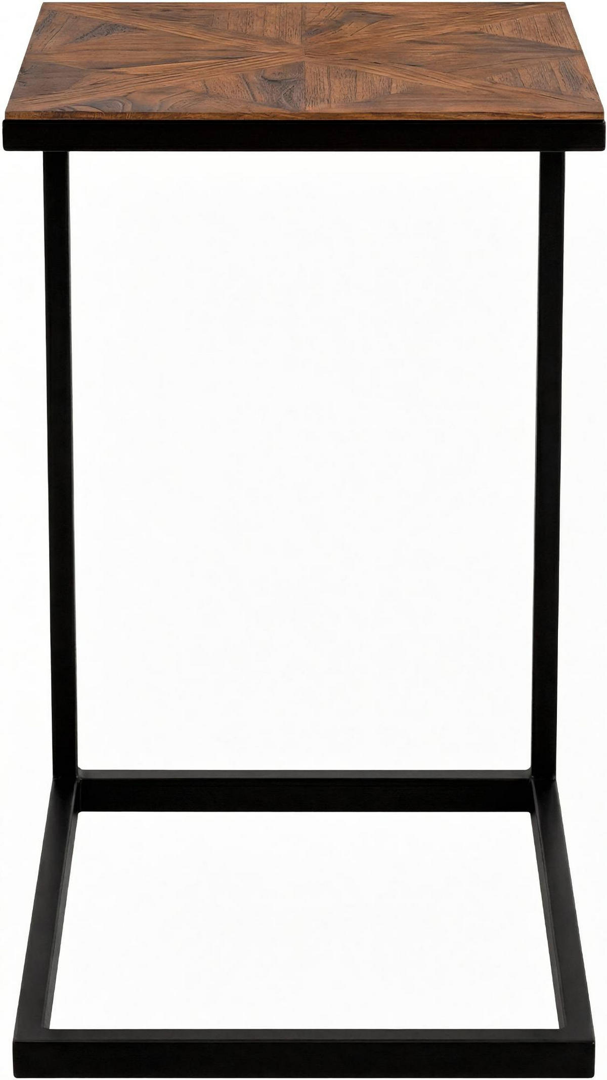BEISTELLTISCH Marit eckig 45x35x61cm Holz Braun Kleiner - Braun, Holz (35/45/61cm) - DELUKE