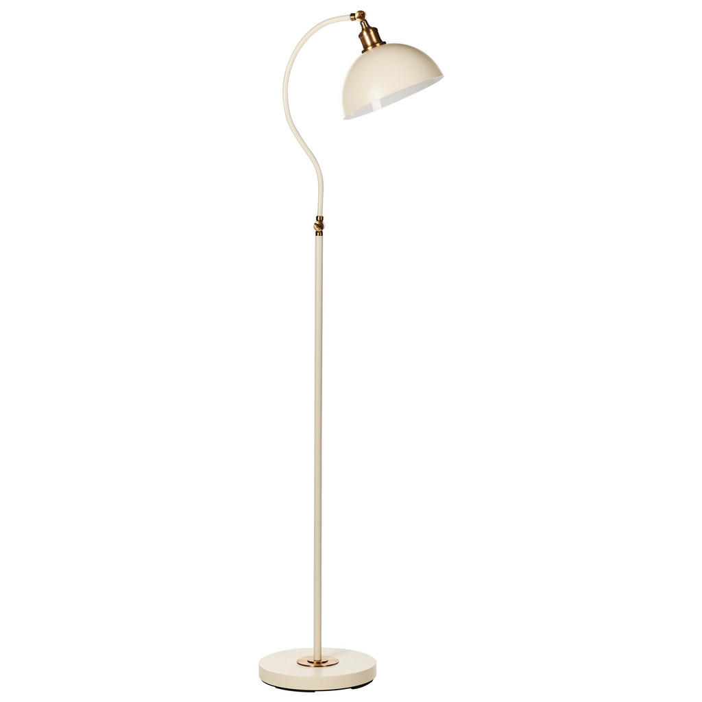 LAMPĂ DE PODEA bej/albă/aurie Lennon