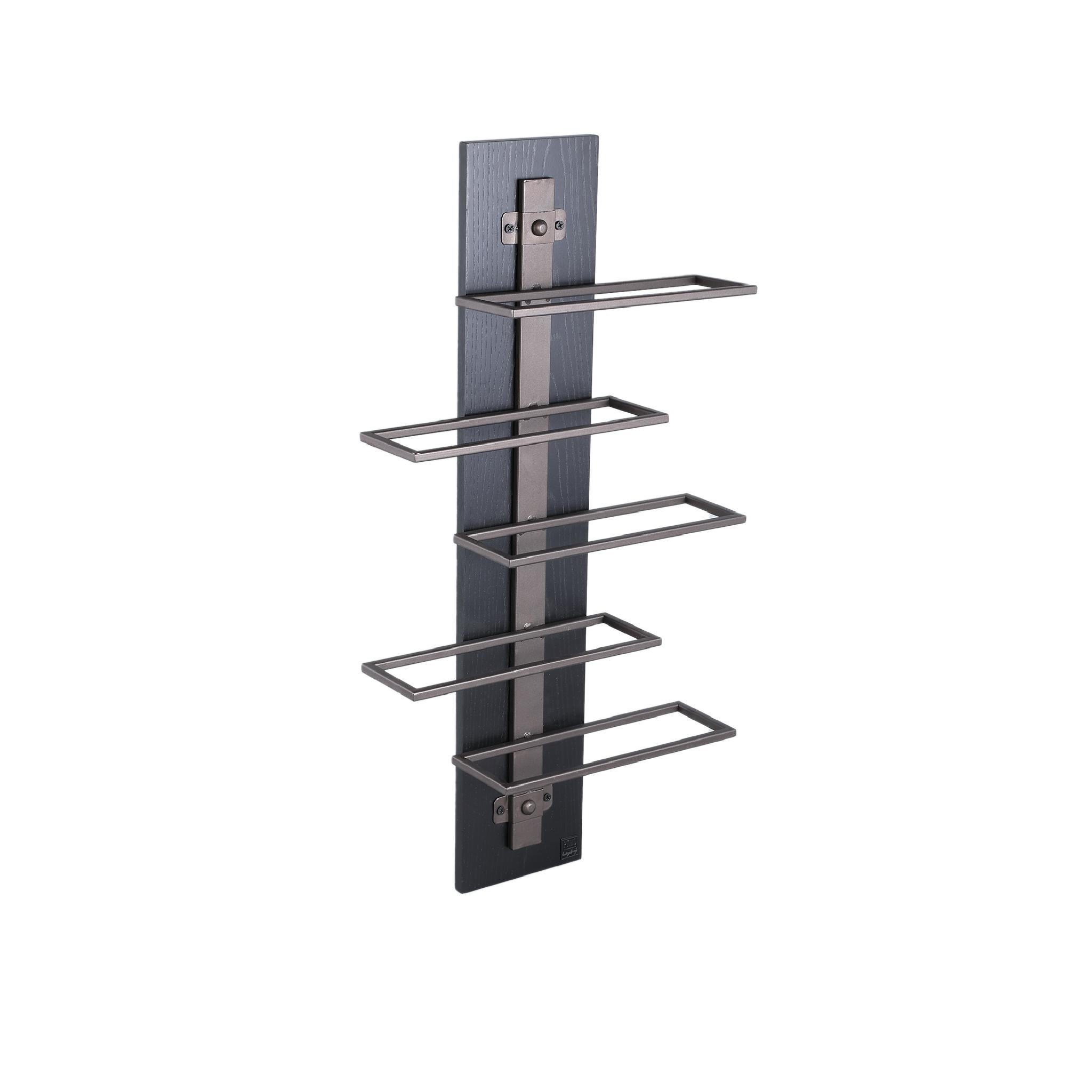 Ptmd Collection Weinregal Braun 10x64.5x34 cm