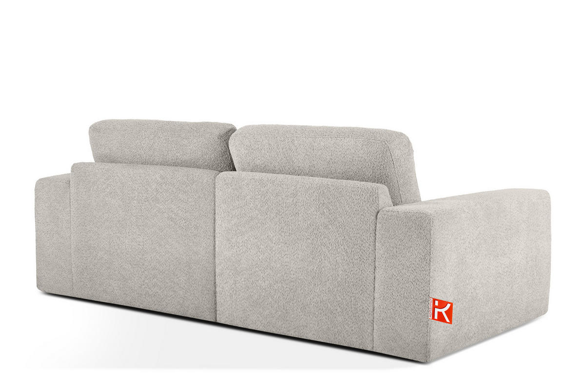 2-SITZER SOFA ZUCCO, Braun - Braun, Holz/Holzwerkstoff (212/85/100cm) - KONSIMO®