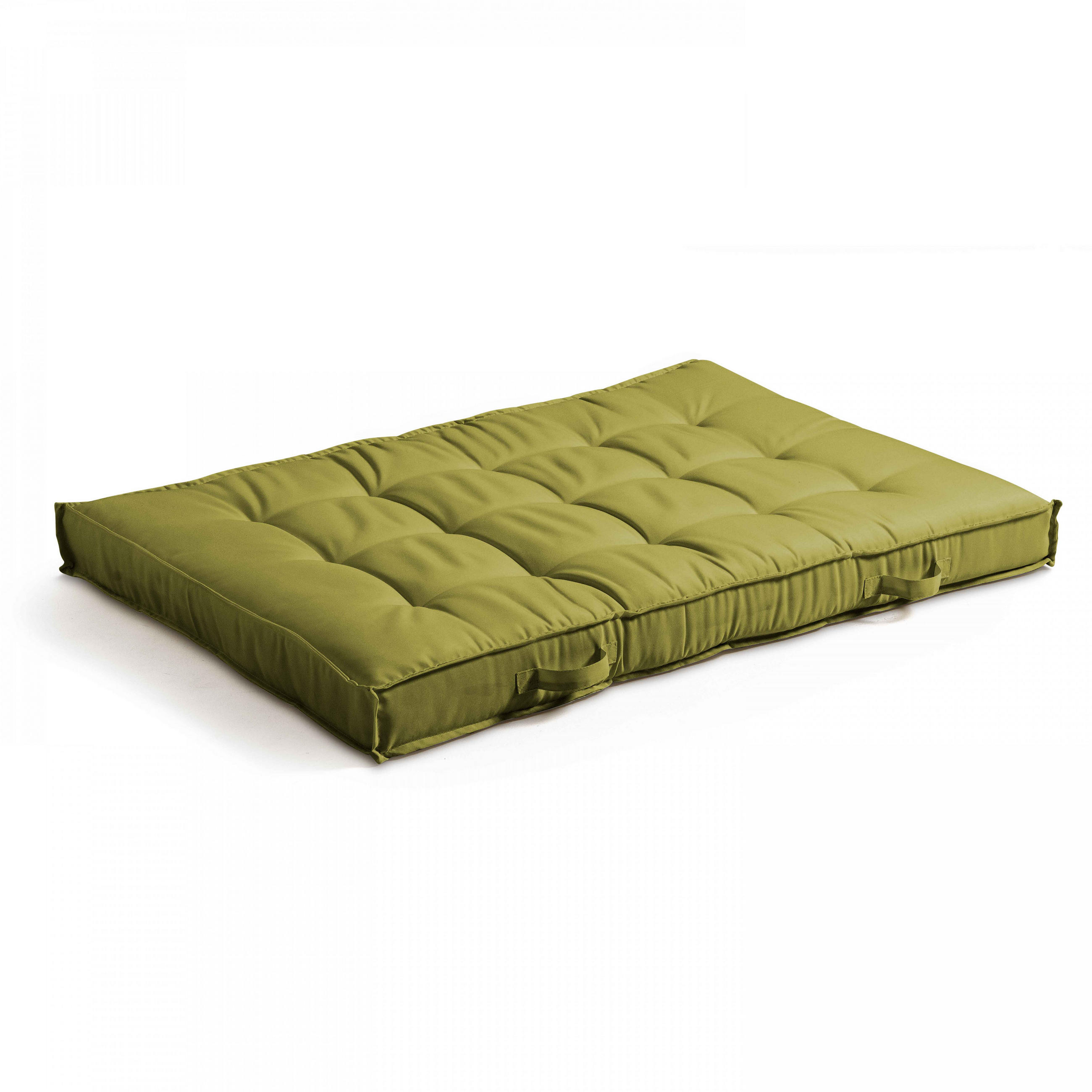 KISSEN, Grün - Grün, Textil (80/12/120cm) - Oviala