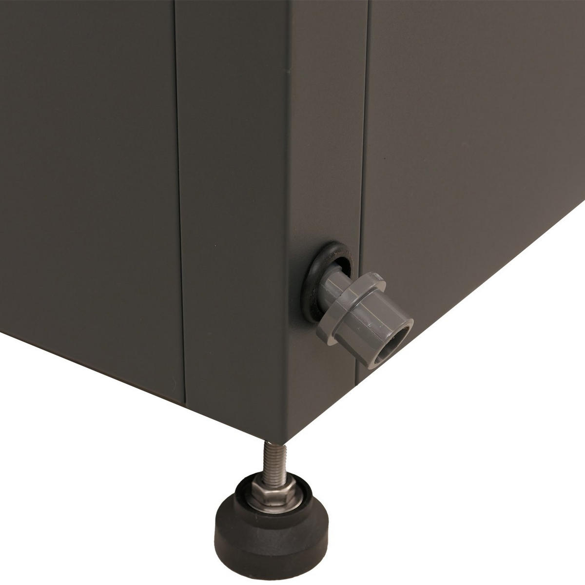 HOCHBEET Anthrazit - Anthrazit, Metall (161/91/51cm) - MCW