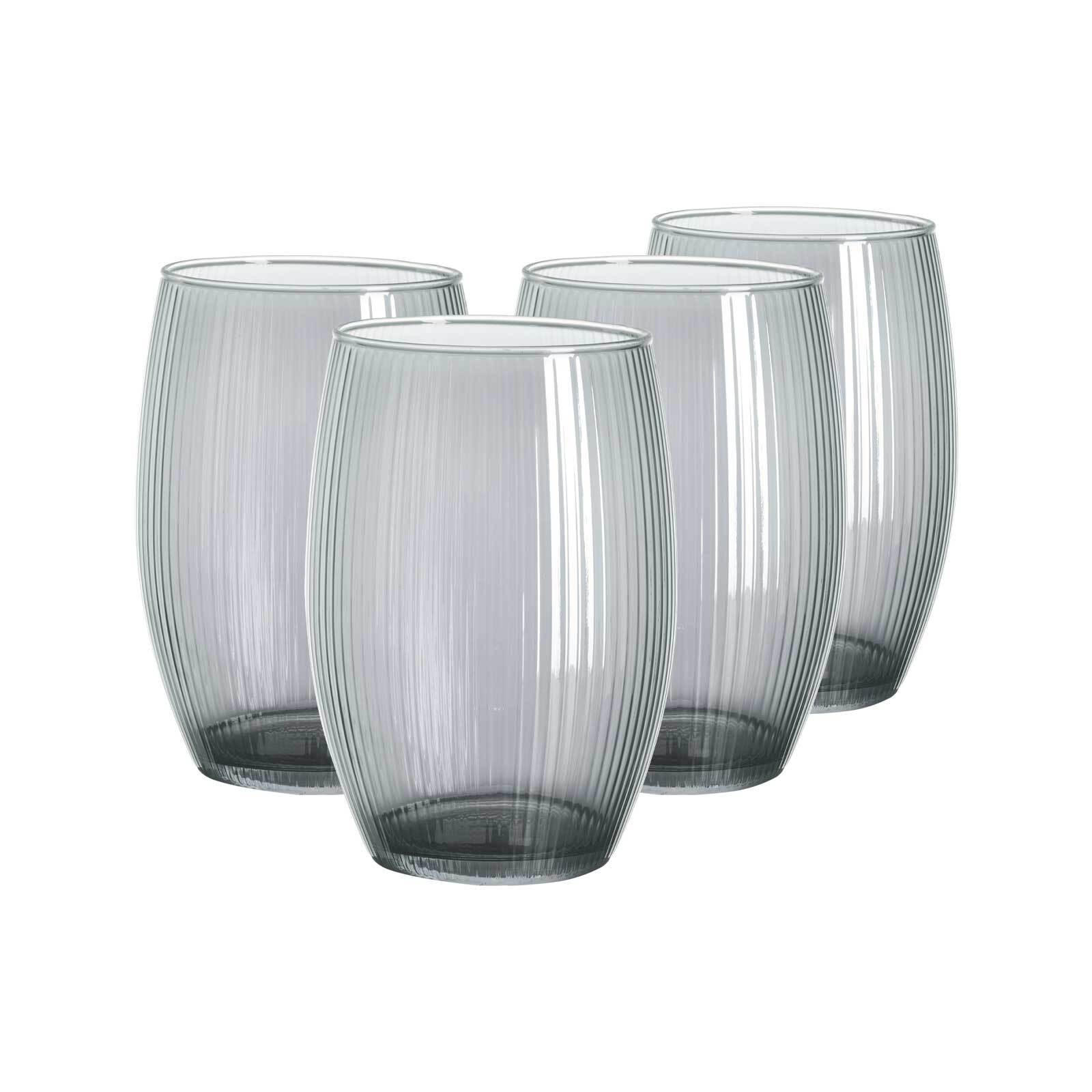 WINDLICHTER Elysia grau ø 14 cm 4er Set - Grau, Glas (14/20/14cm) - Ritzenhoff Breker