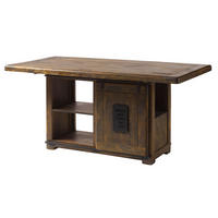 ESSTISCH Mango 180x90x76 braun lackiert RAILWAY - Braun, Holz (180/90/76cm) - Massivmoebel24