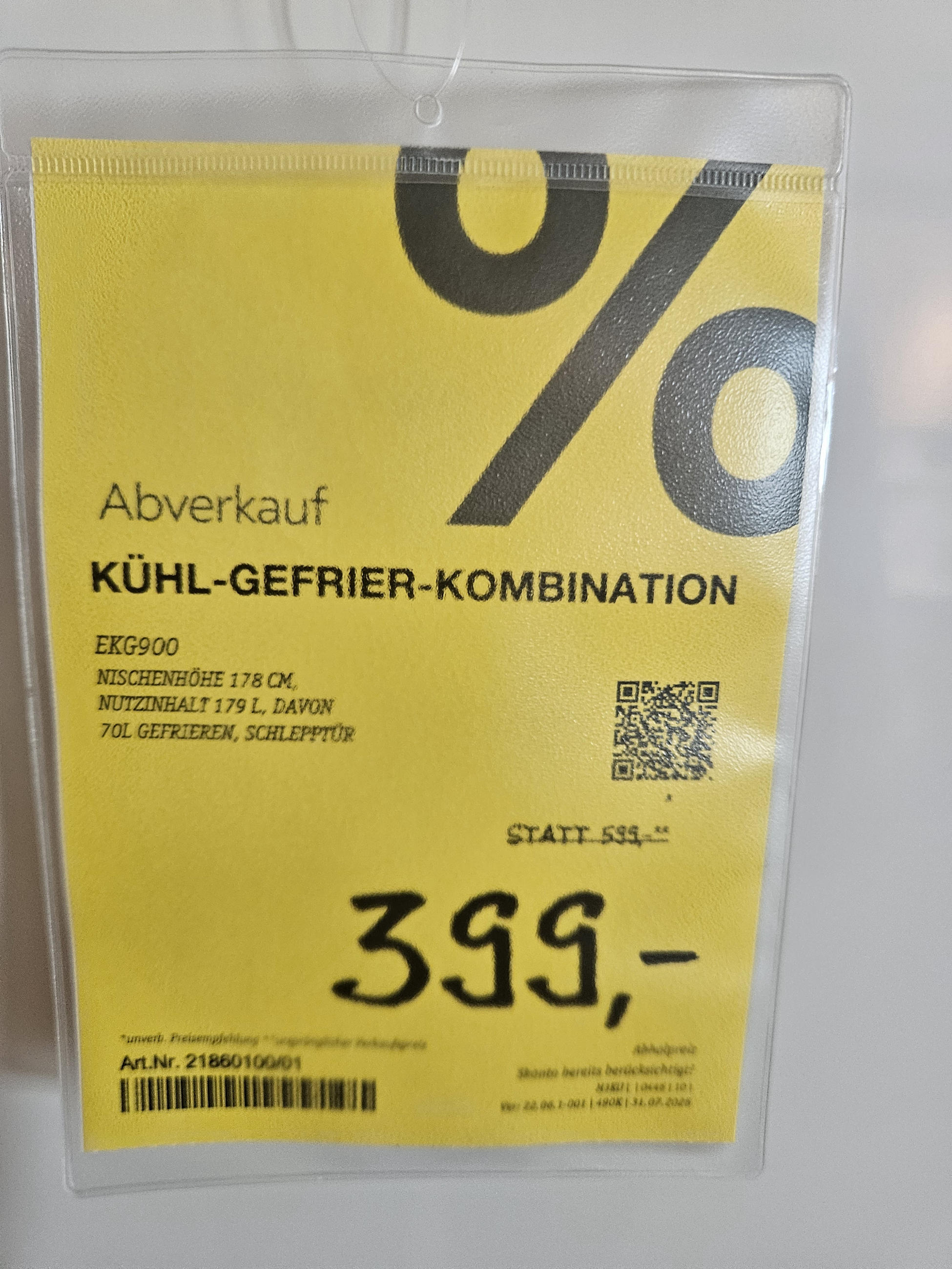 Kühl-Gefrier-Kombination
