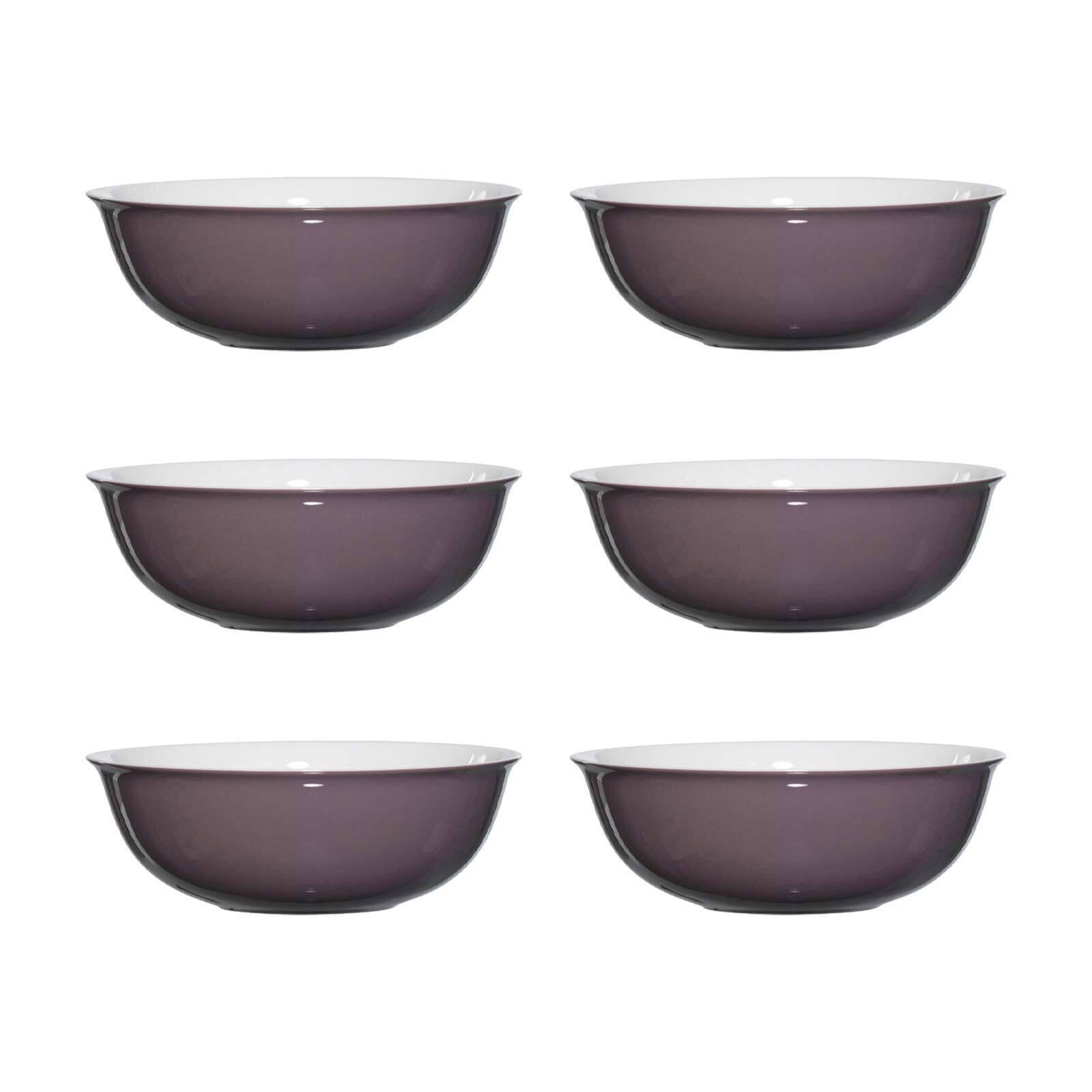 BOWLSCHALEN Doppio Toffee ø 18.0 cm 6er Set - Braun, Keramik (18cm) - Ritzenhoff Breker