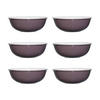 BOWLSCHALEN Doppio Toffee ø 18.0 cm 6er Set - Braun, Keramik (18cm) - Ritzenhoff Breker