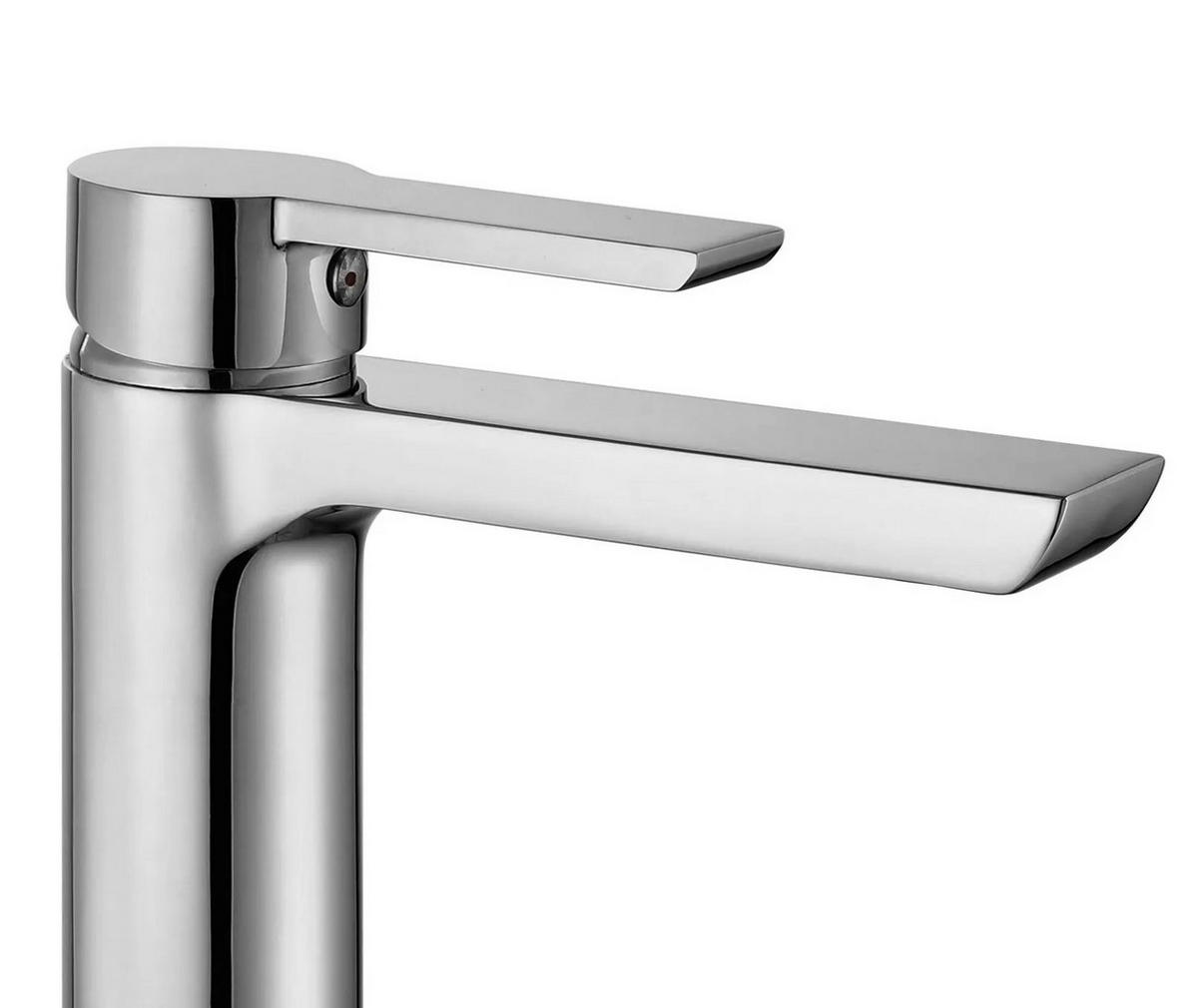 WASCHBECKENARMATUR Rea Argus Chrom High - Chromfarben, Metall (4.5/28.5/14.5cm) - REA