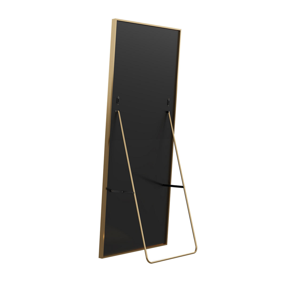 GANZKÖRPERSPIEGEL 173x63 cm Standspiegel hängend oder lehnend, Gold - Goldfarben, Metall (4/180/67cm) - PARAFTA HOME