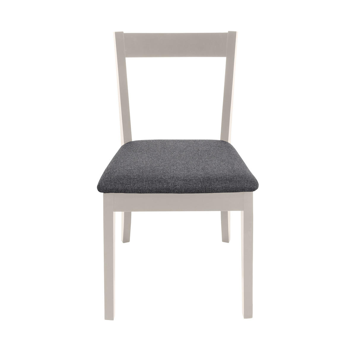 STUHL Moden mit kaschmirfarbenen Holzbeinen, Polsterstuhl, Anthrazit - Kaschmir/Anthrazit, Holz (45/84/45cm) - Beautysofa