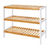 SCHUHREGAL, natürlich/weiß - Weiß, Holz/Holzwerkstoff (70/55/26cm) - A2A Home