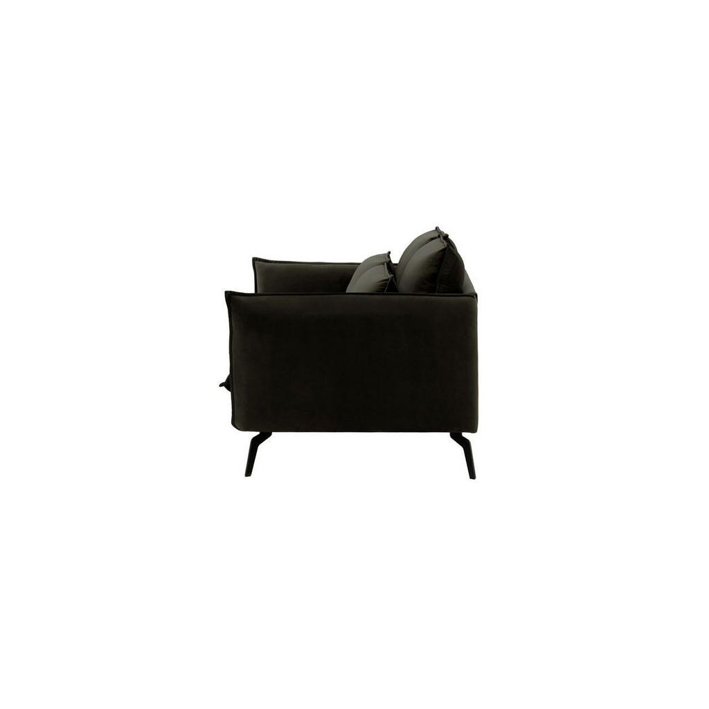 Thumbnail - Zweisitzer-Sofa, Schwarz, Textil, 2-Sitzer, 171x95x98 cm, Wohnzimmer, Sofas & Couches, Sofas, 2-Sitzer Sofas