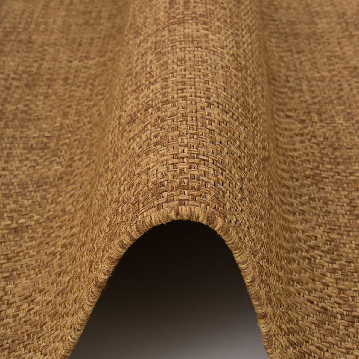 IN- & OUTDOOR FLACHGEWEBE TEPPICH PORTO MELIERT - Braun, Textil (200/250cm) - Snapstyle