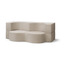 SOFA Kamelia Beige - Beige, Textil (200/70/100cm) - Pillovely