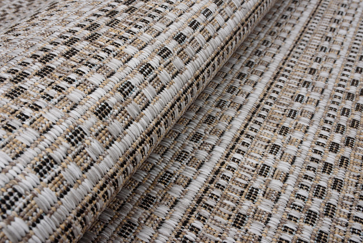 TEPPICH MELISSA Braun 140/200 cm - Braun, Kunststoff (140/200cm) - Tapiso