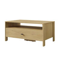 COUCHTISCH Ethan 100 x 60 Eiche Cremona (rechteckig) - Eichefarben/Schwarz, Holzwerkstoff/Metall (60/100/46cm) - mzm24