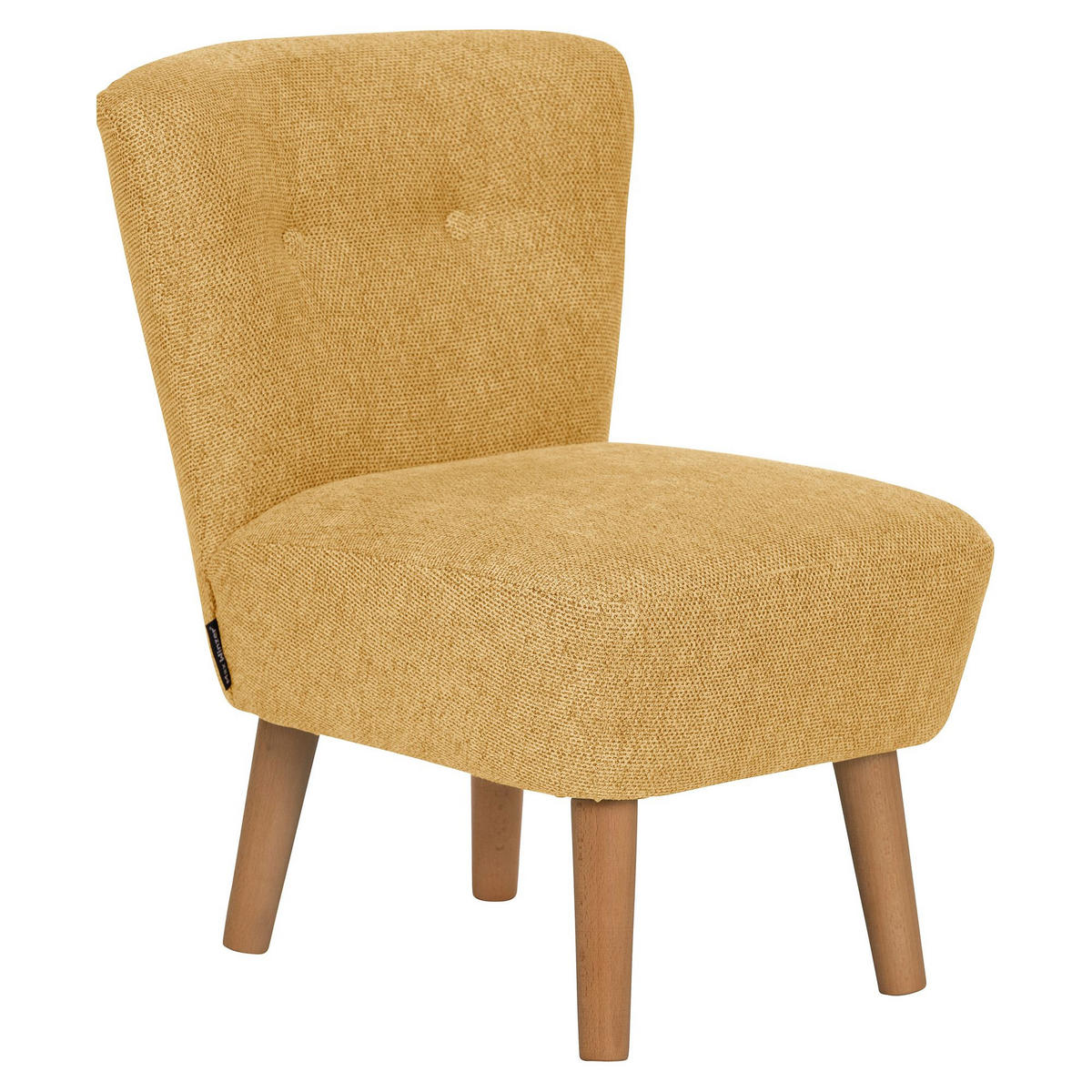 KINDERSESSEL Katya Flachgewebe gelb - Gelb, Kunststoff (41/54/50cm) - 58aufmkessel