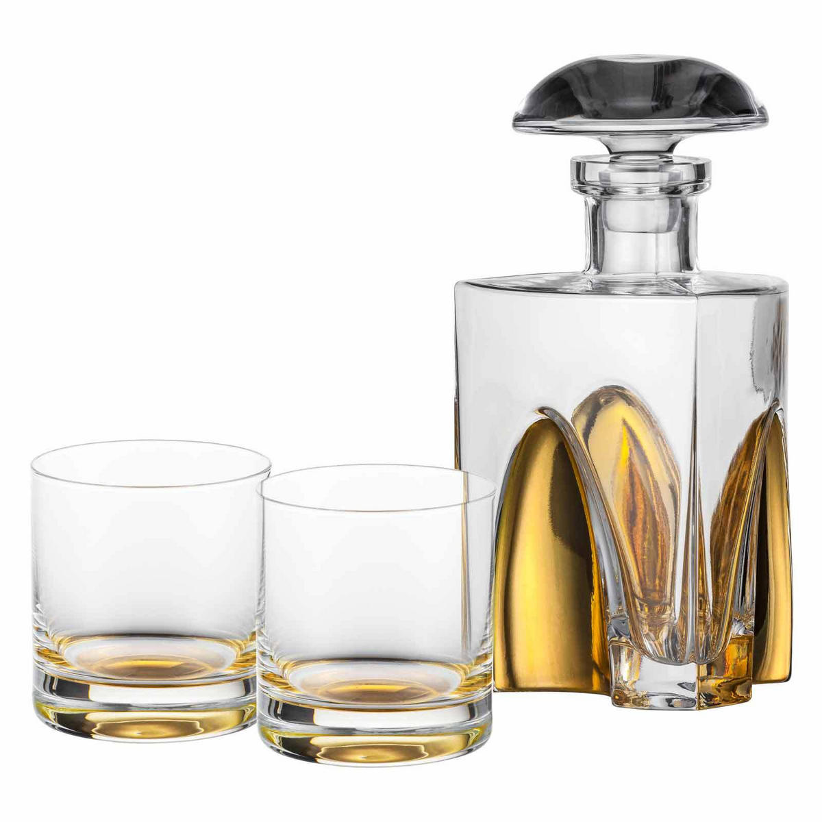 GESCHENKSET Gentleman transparent 3er Set - Transparent, Glas - Eisch