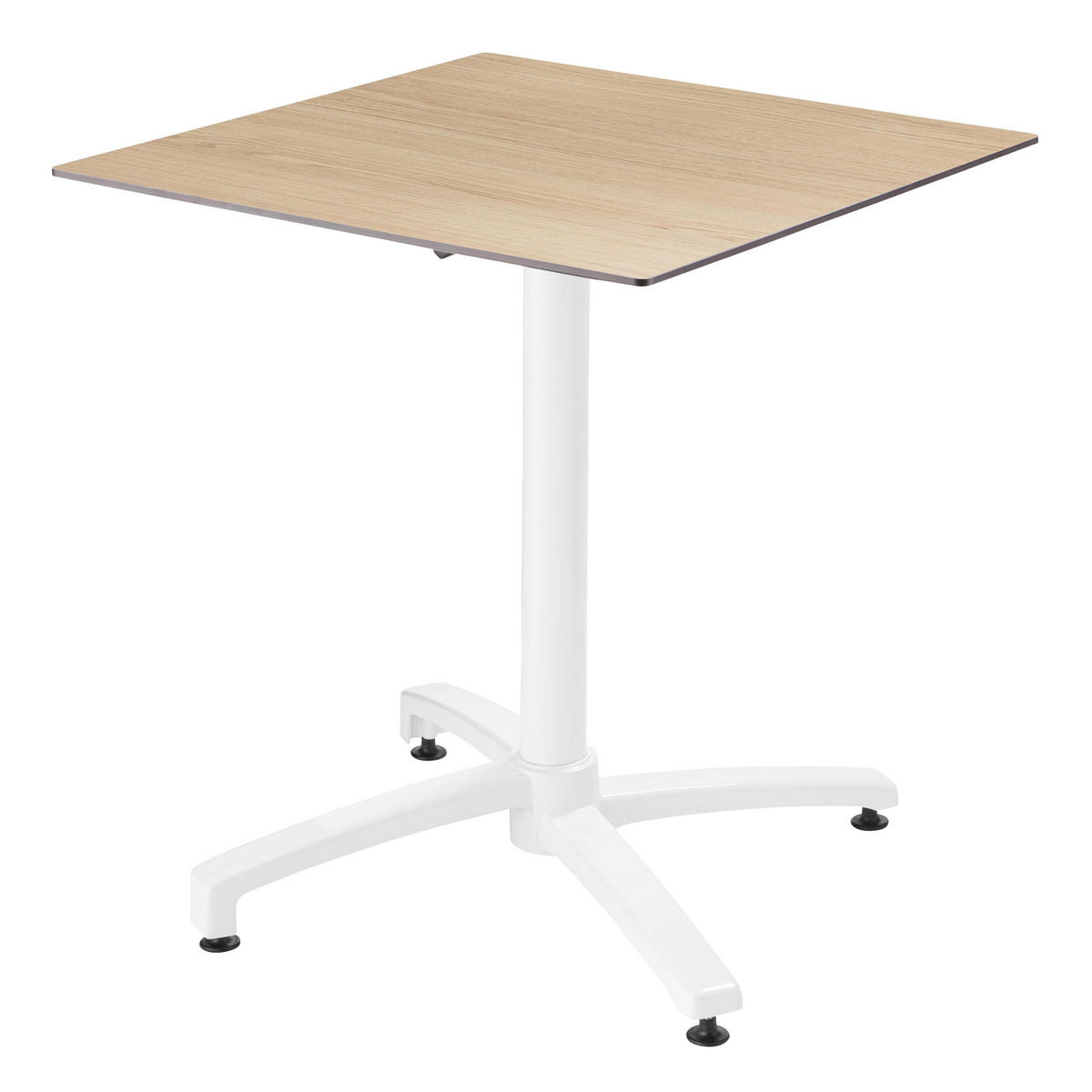 GARTENSET 3-tlg., Eichenholz/Hellgrün - Naturfarben/Hellgrün, Metall - Oviala