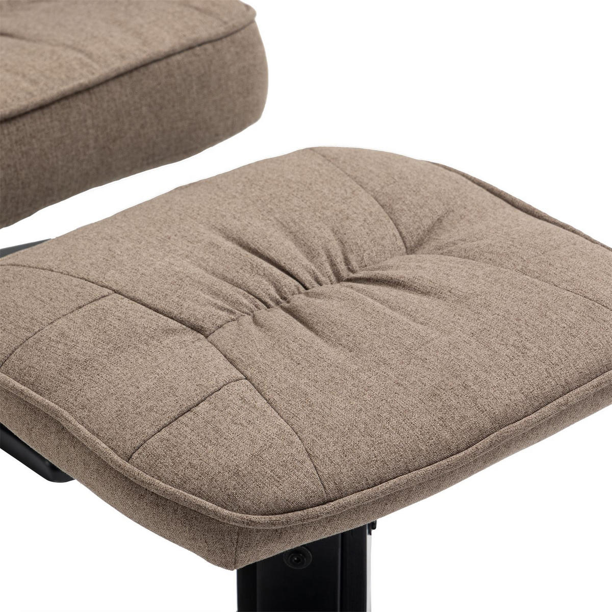 RELAXSESSELSET CHARLY - Braun, Textil (76/87/61cm) - IDIMEX