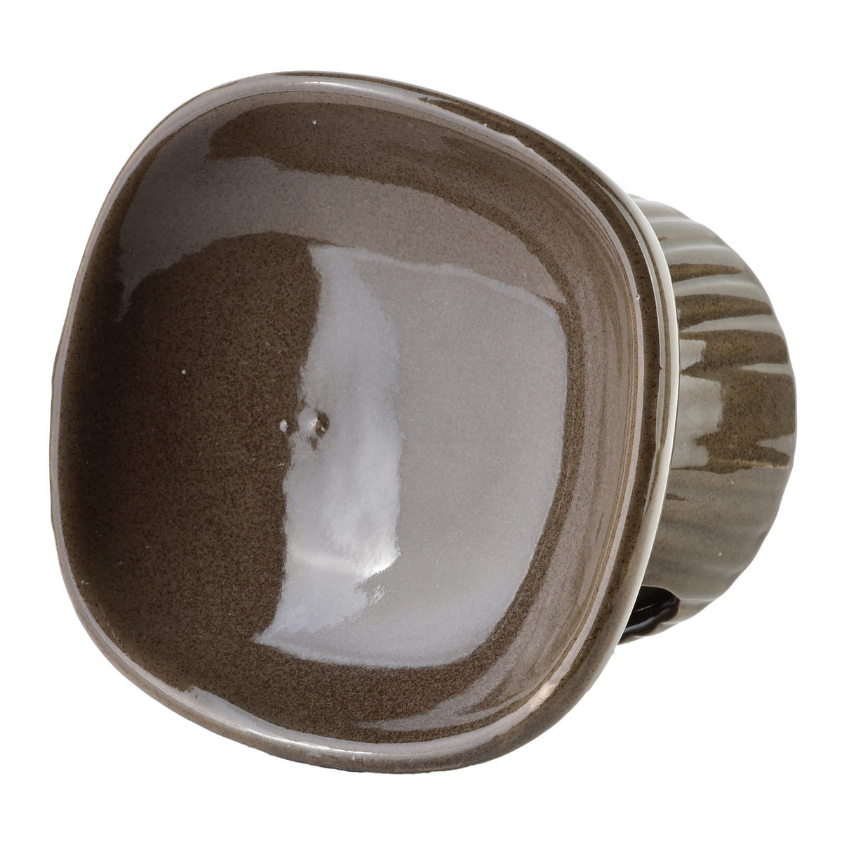 DUFTLAMPE Basic Braun 13/13/13 cm Keramik - Braun, Keramik (13cm) - Mondex