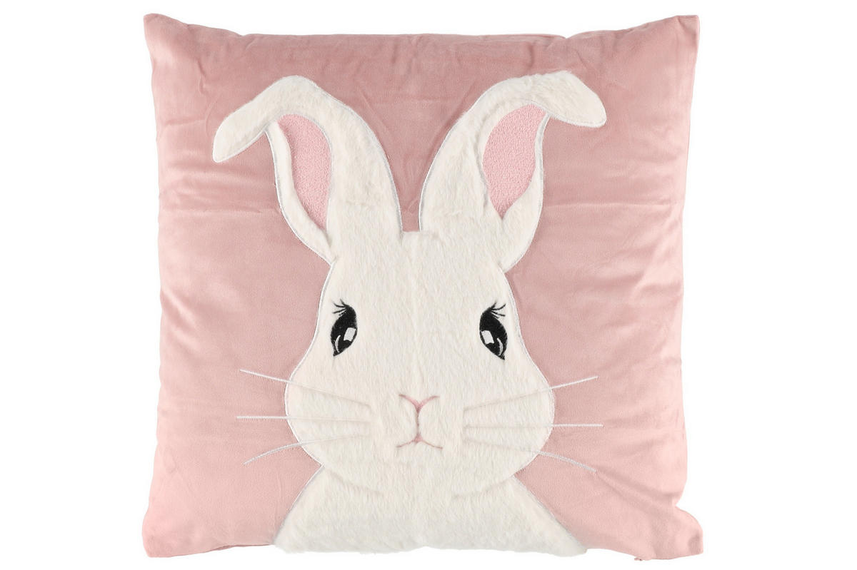 KISSEN Kinderzimmer 40/40 cm - Rosa, Textil (45/14cm)
