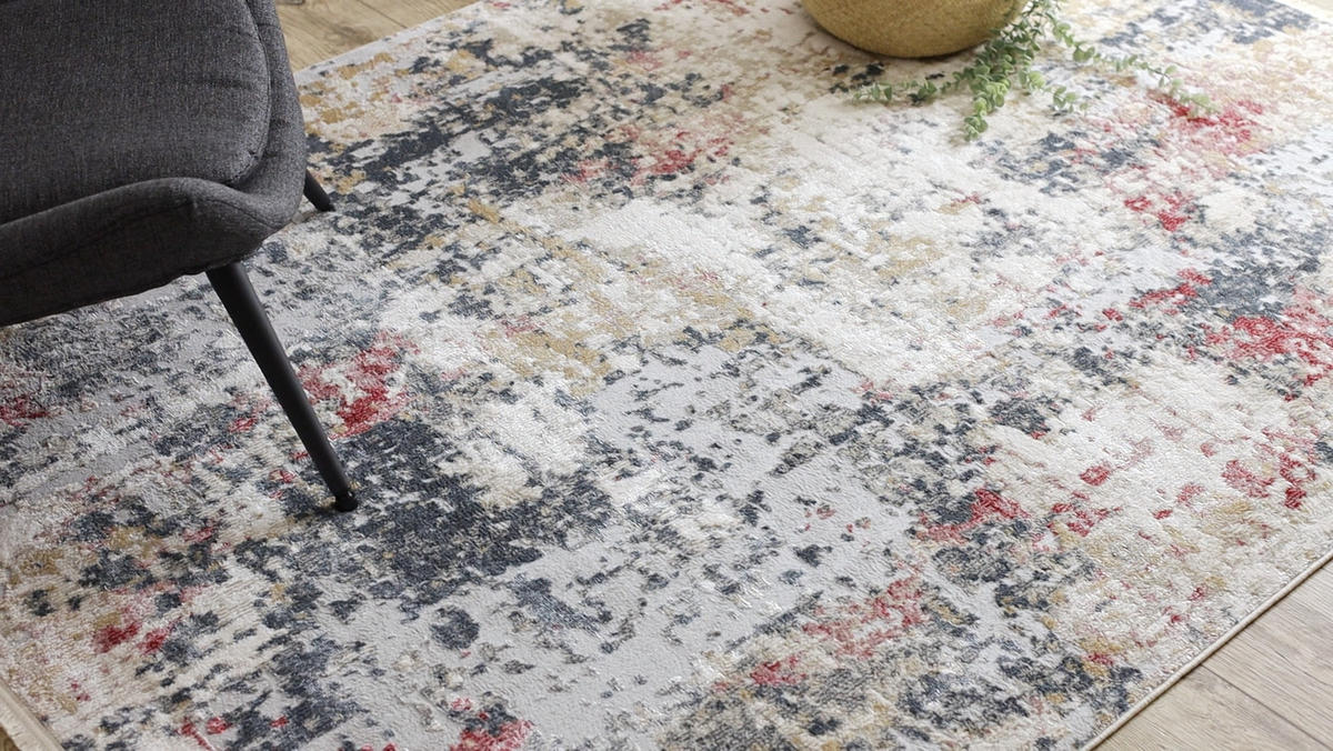 TEPPICH Distin 140/190 cm - Weiß, Textil (140/190cm) - rugsX